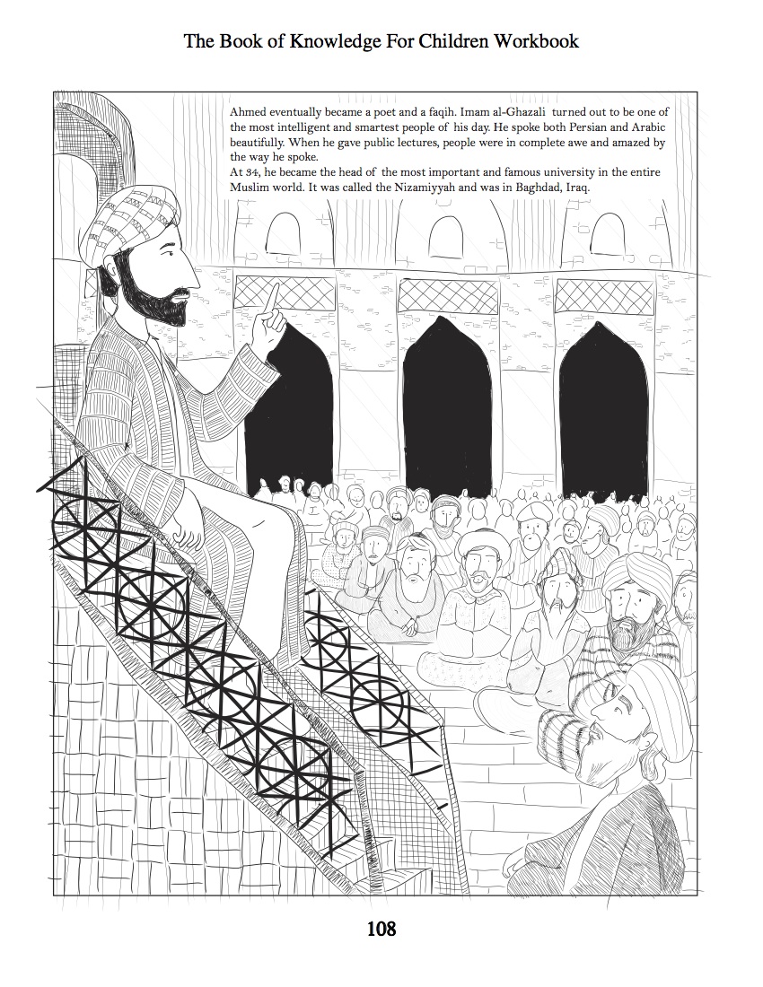 ghazali-teaching The Life of Ghazali Comic